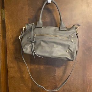 Gray purse